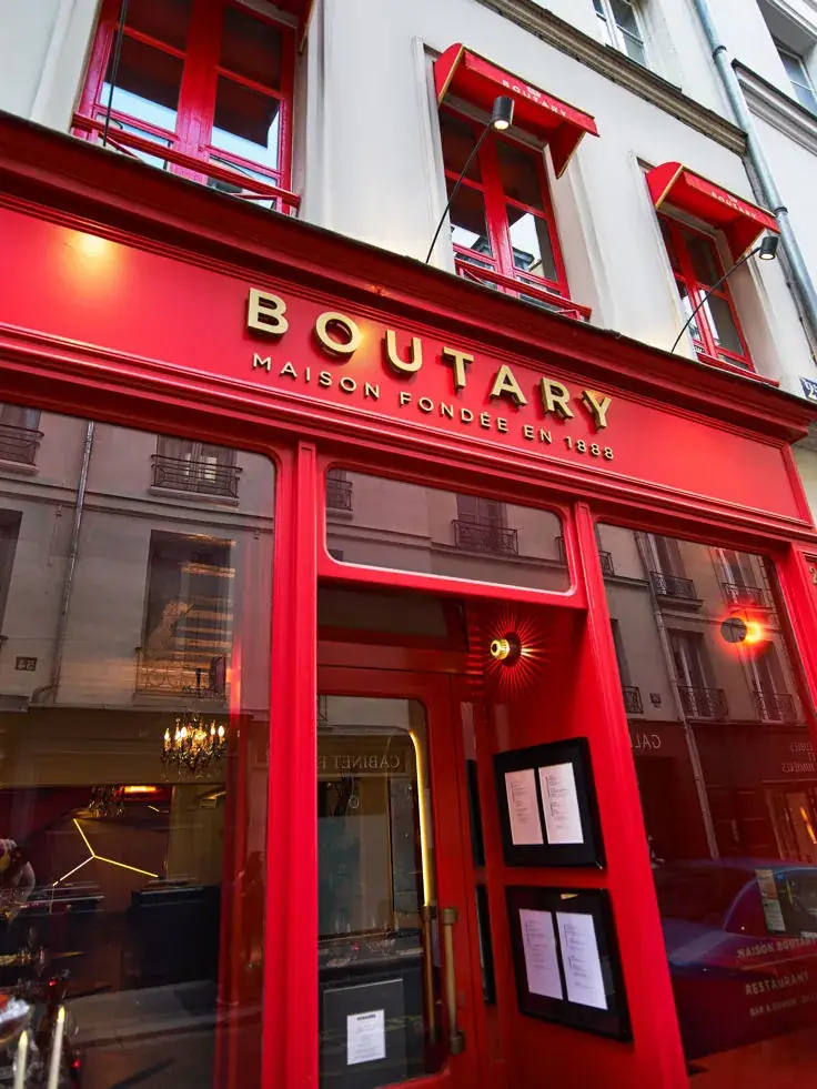 Boutary restaurant in Paris
