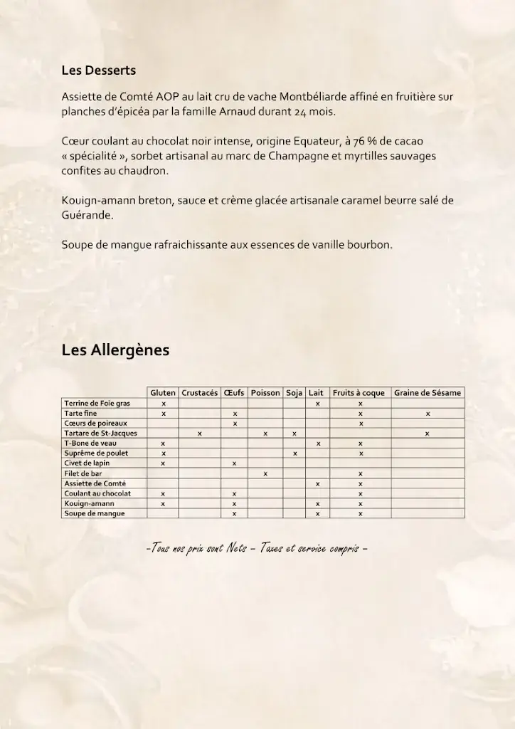 Menu_Le Sixieme Sens_Sucy-en-Brie_image_2