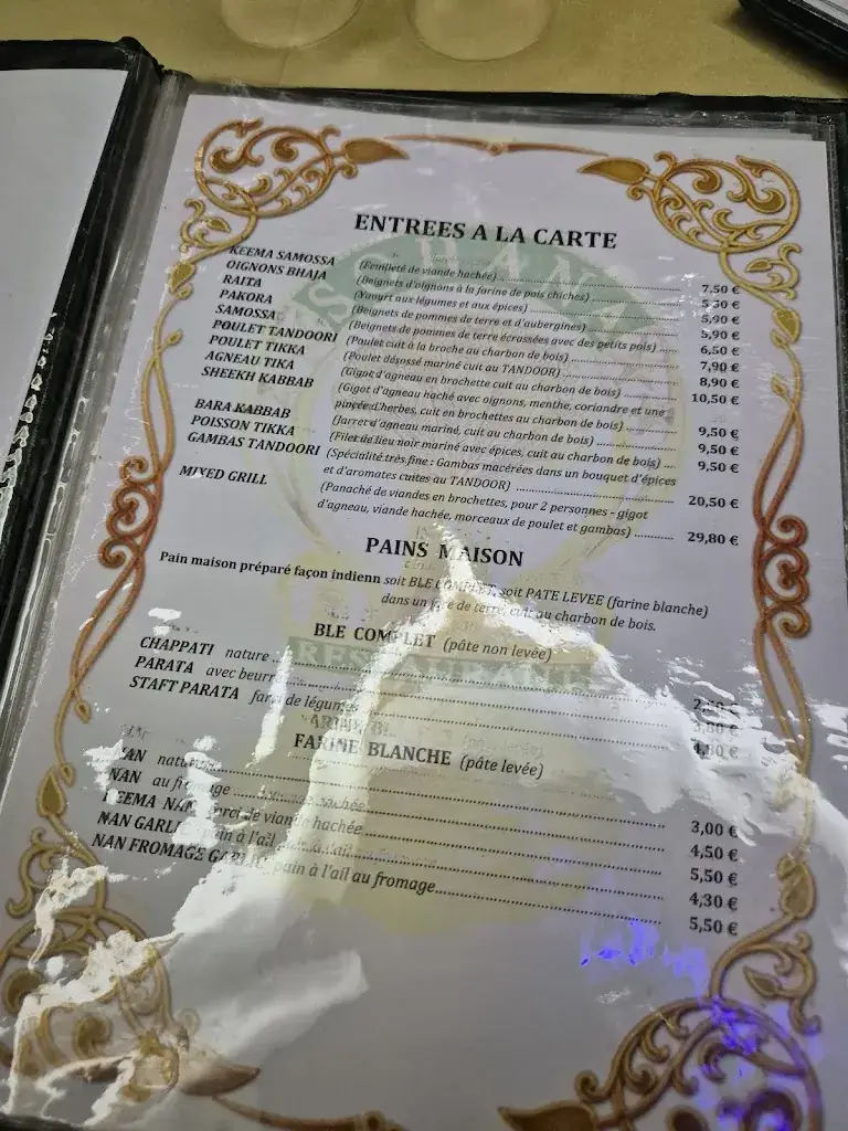 Menu_Restaurant Sohana_Sucy-en-Brie_image_2