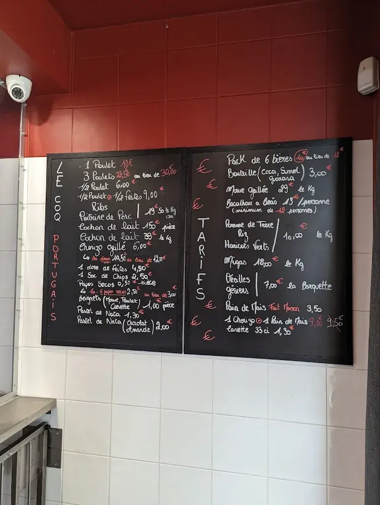 Menu_Le Coq Portugais_Sucy-en-Brie_image_3