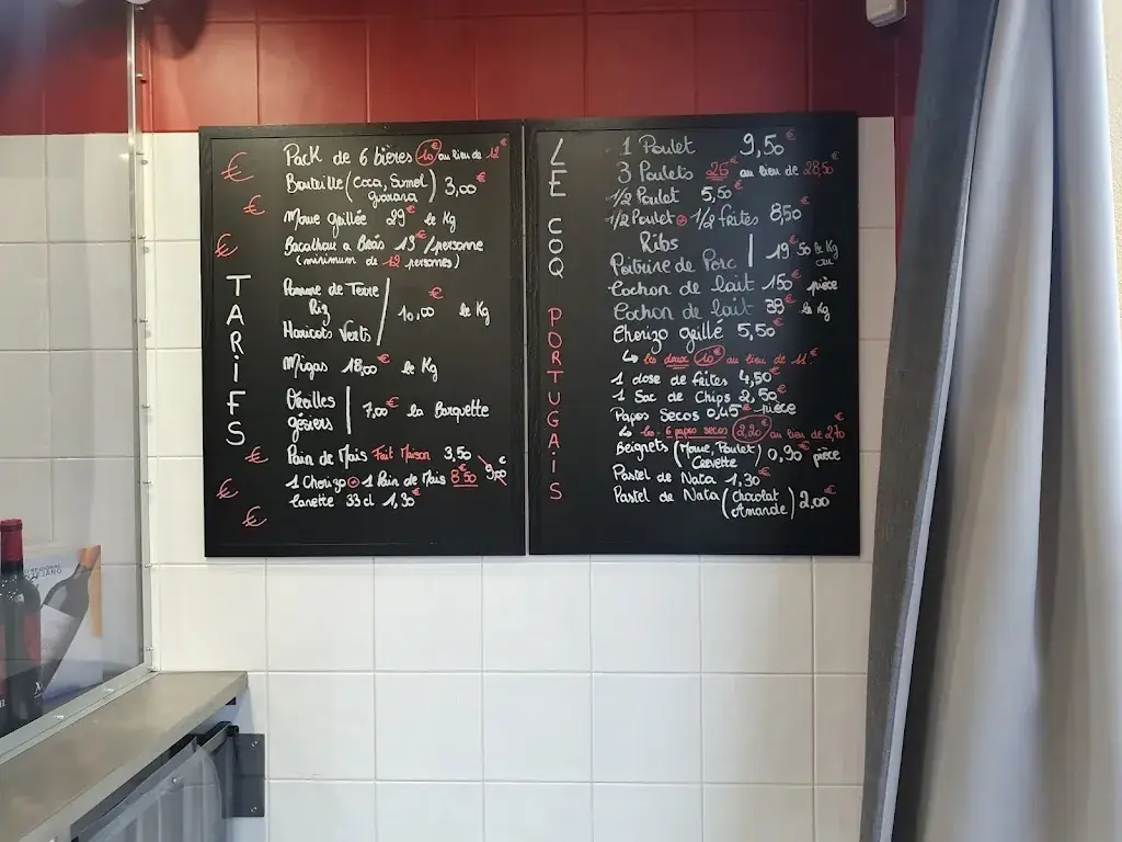 Menu_Le Coq Portugais_Sucy-en-Brie_image_4