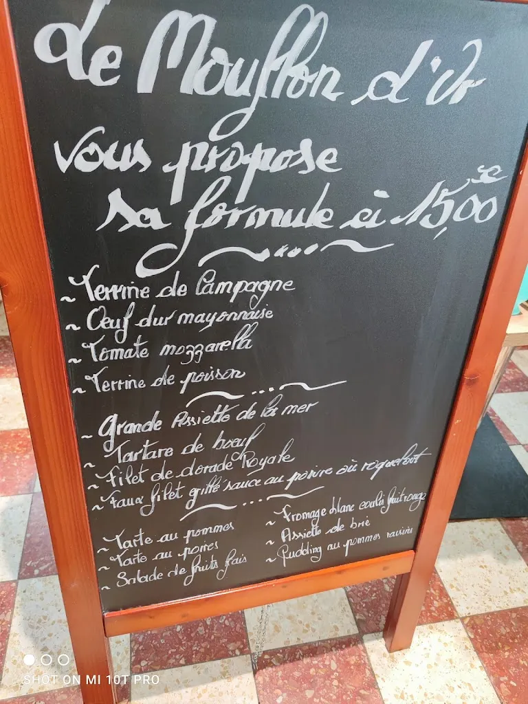 Menu_Le Mouflon d'or BAR, HÔTEL RESTAURANT FDJ_Trilport_immagine_2