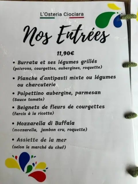 Menu_L'Osteria-Ciociara_Thiais_image_2