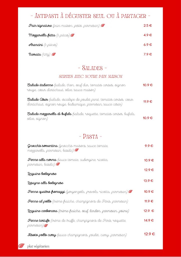 Menu_Sette Otto Sei - Restaurant Italien_Thiais_image_2