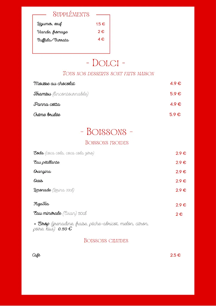 Menu_Sette Otto Sei - Restaurant Italien_Thiais_image_4