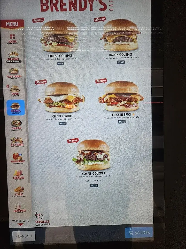 Menu_BRENDY'S CAFÉ BELLE ÉPINE_Thiais_image_2