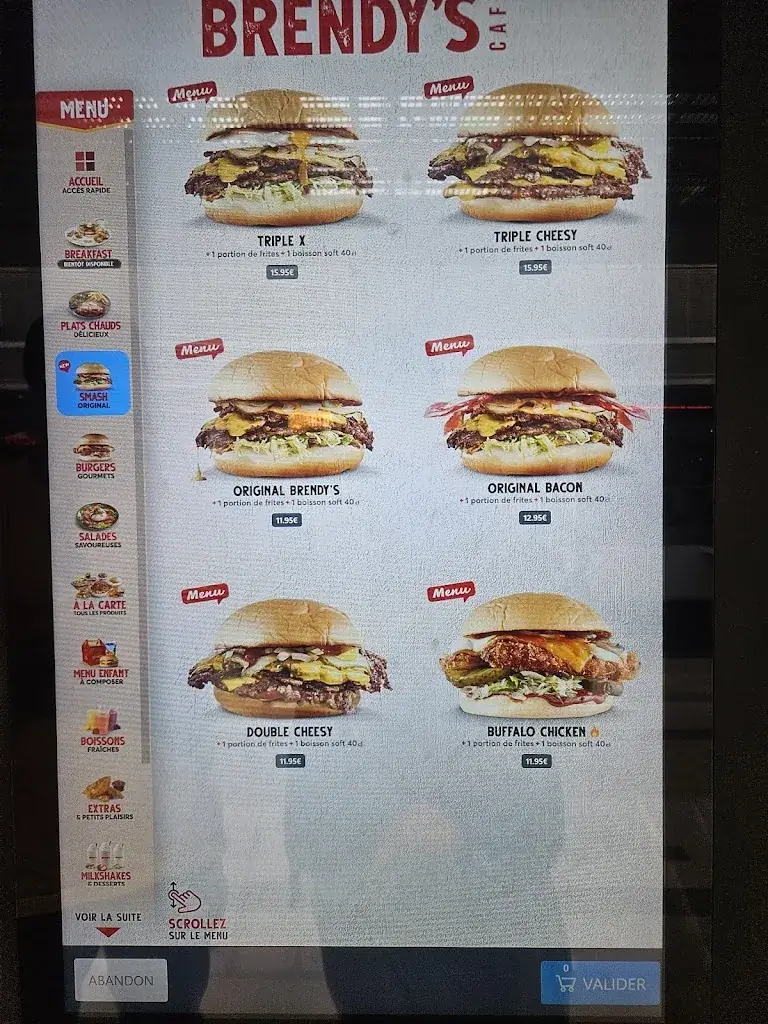 Menu_BRENDY'S CAFÉ BELLE ÉPINE_Thiais_image_3