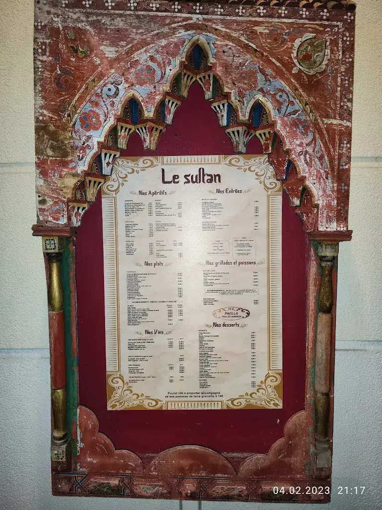 Menu_Le Sultan_Thiais_image_1