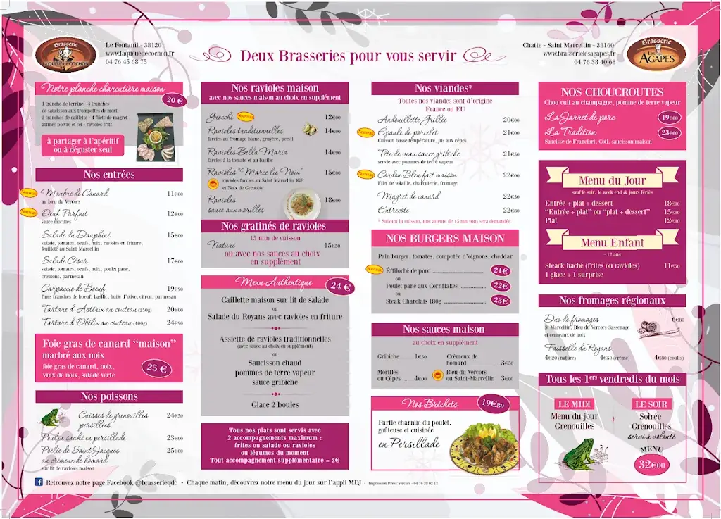 Menu_Brasserie La Queue de Cochon_Fontanil-Cornillon_image_2