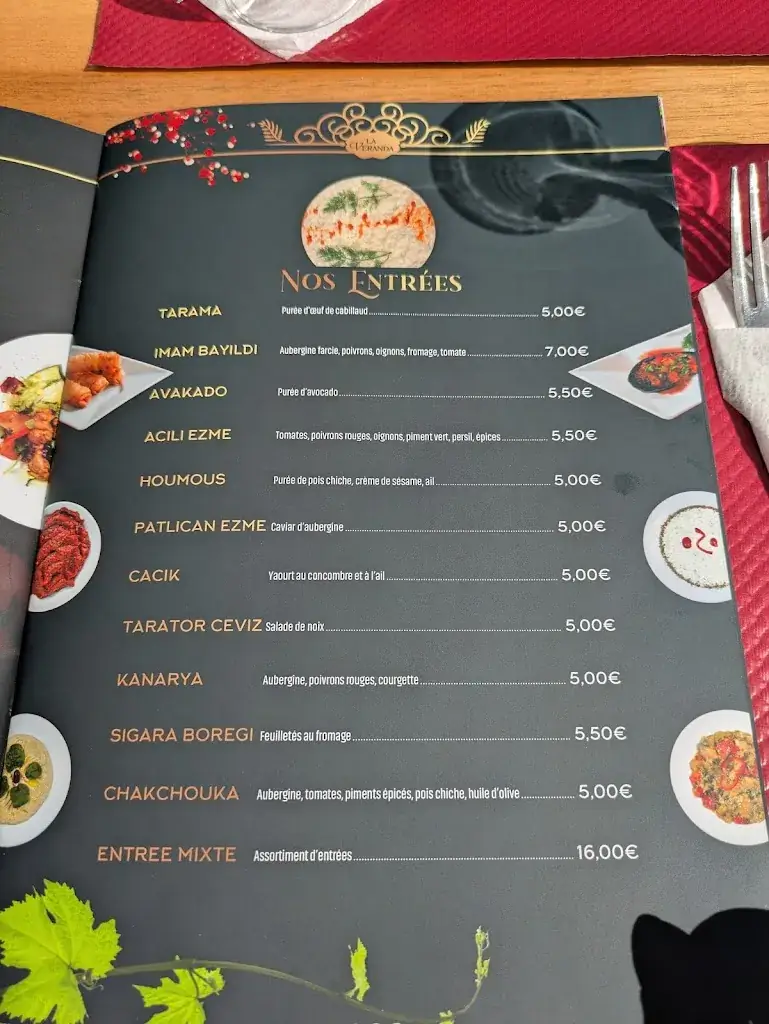 Menu_La Véranda_Vaujours_image_1