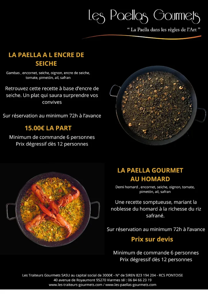 Menu_Les Paellas Gourmets_Viarmes_image_2