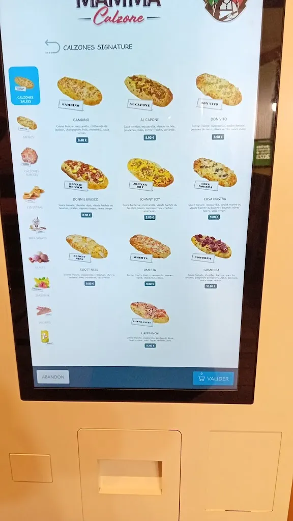 Menu_Mamma Calzone_Trappes_imagen_1