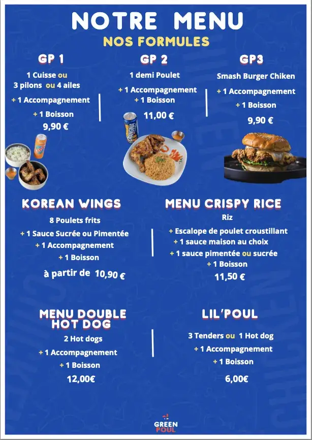 Menu_Green Poul_Trappes_image_1