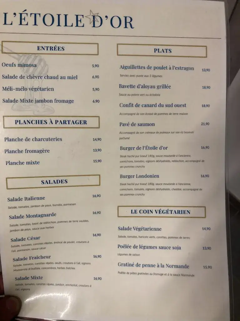 Menu_L'étoile d'or_Trappes_image_2