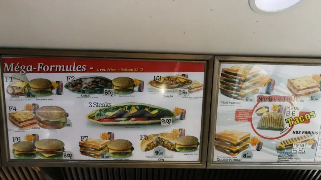 Menu_Grillades de la Gare Chez Ahmed_Trappes_immagine_1