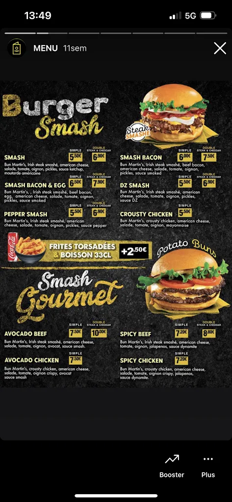 Menu_Family'Z Canteen_Sevran_image_1