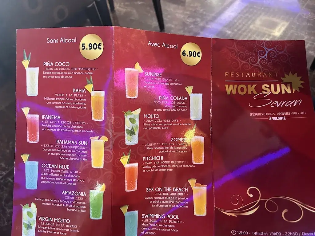 Menu_WOK SUN SEVRAN - Buffet à volonté_Sevran_image_2