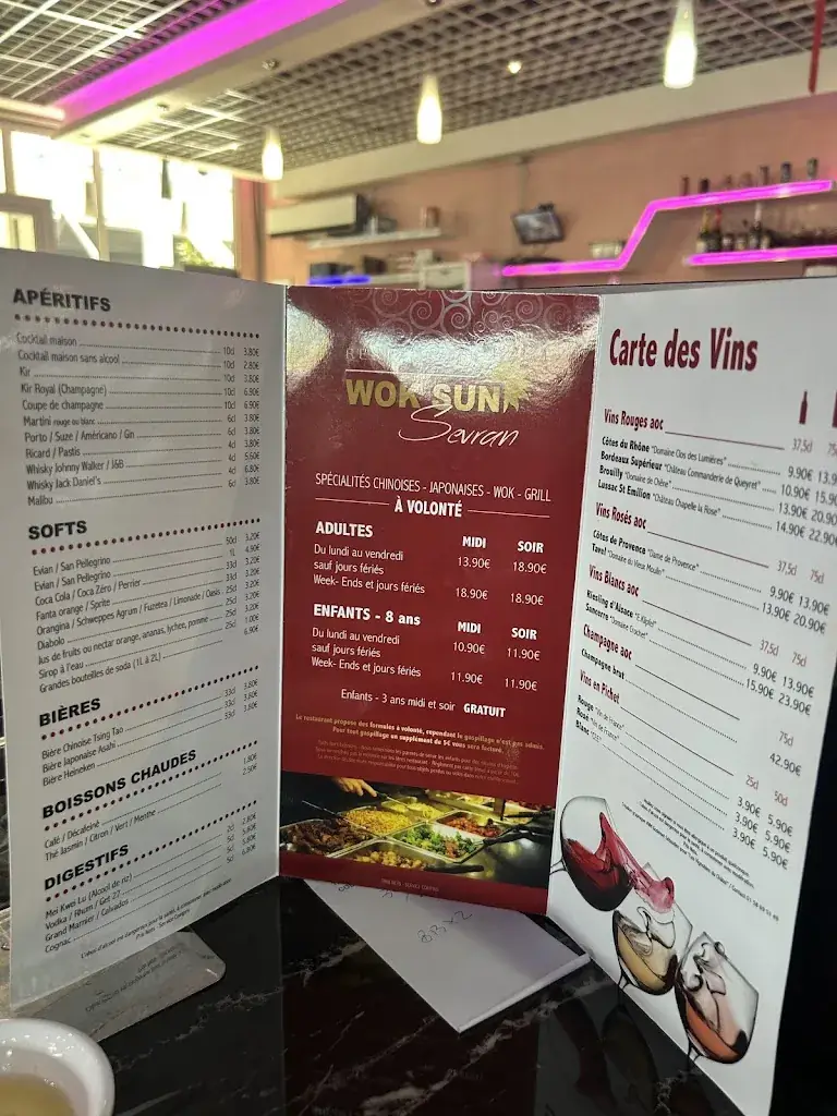 Menu_WOK SUN SEVRAN - Buffet à volonté_Sevran_image_4
