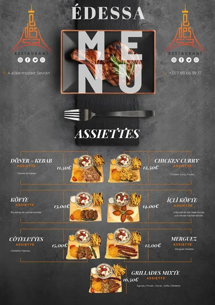 Restaurant Édessa_Sevran_menu_image_1