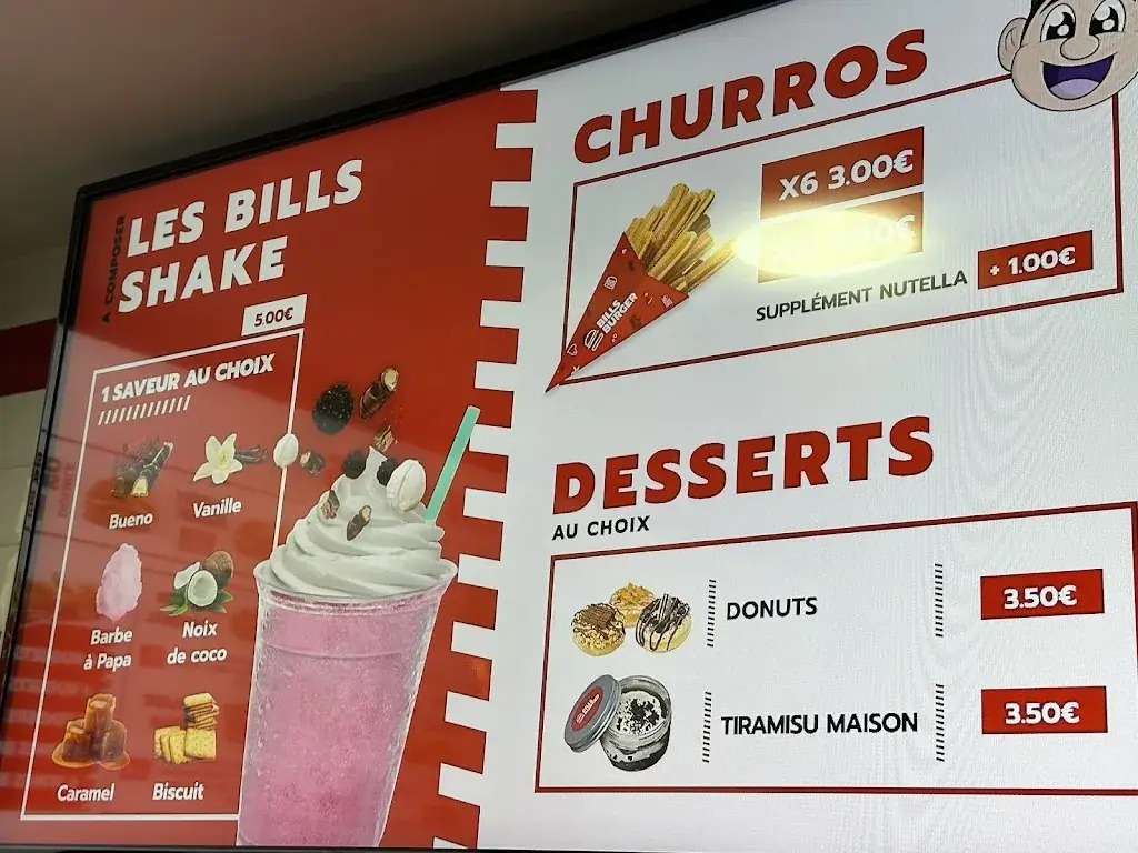 Menu_Bill's Burger Sevran_Sevran_image_4