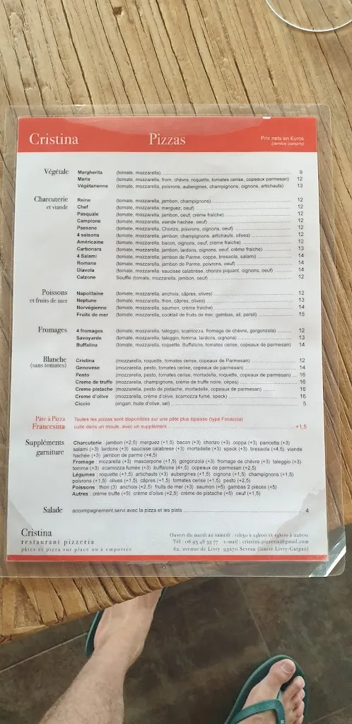 Menu_Cristina Pâtes et Pizza_Sevran_image_1