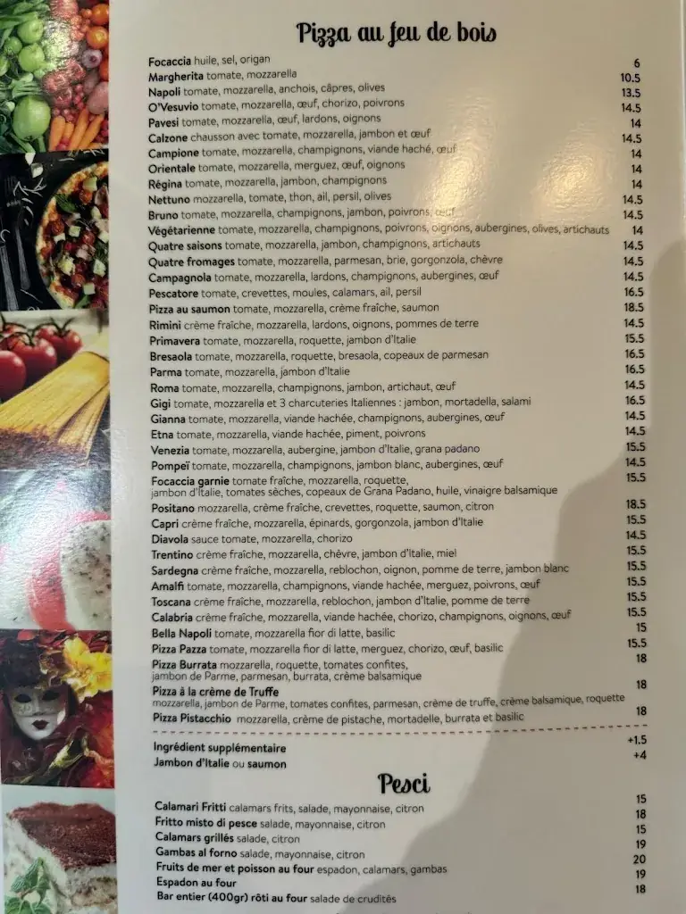 Menu_O'Vesuvio | Restaurant italien & Pizzas au feu de bois_Villemoisson-sur-Orge_immagine_4