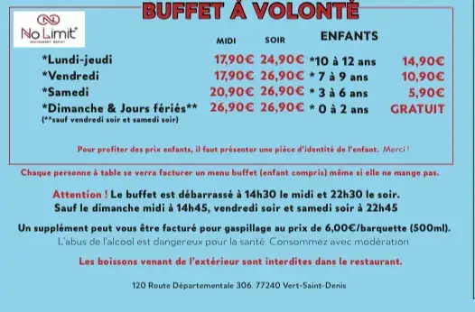 Menu_No Limit Buffet_Vert-Saint-Denis_image_2
