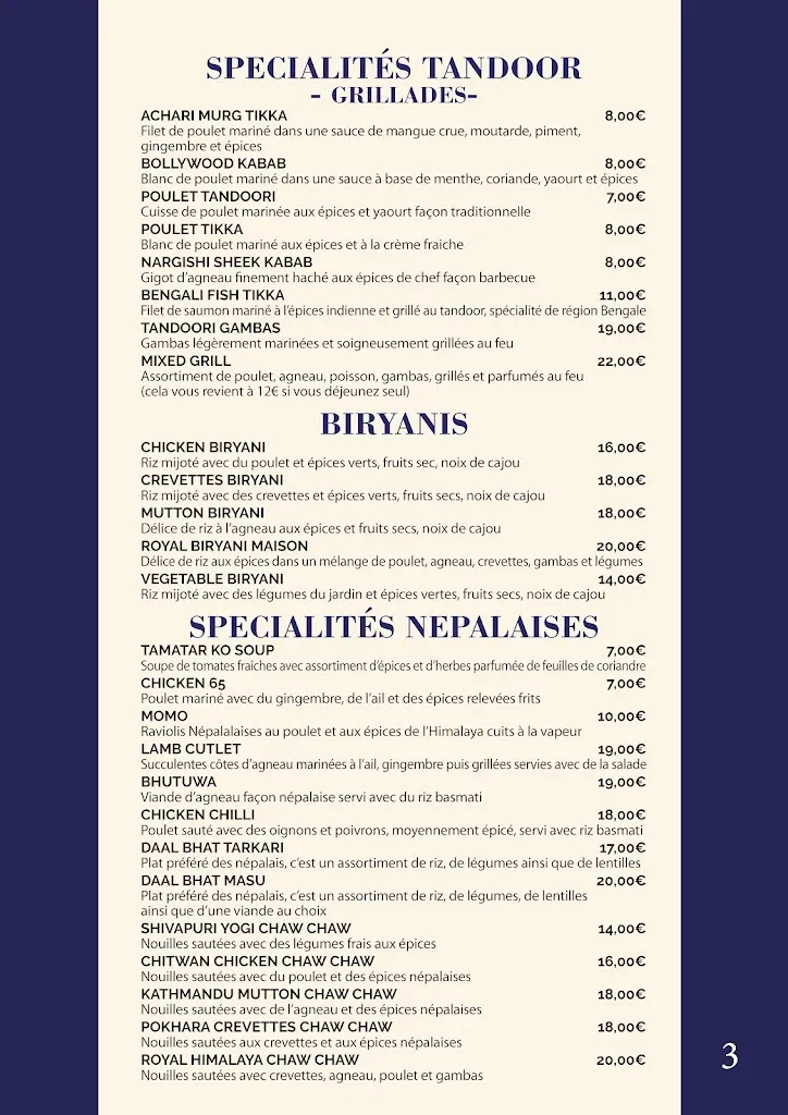 Menu_Delices de l'Himalaya_Vanves_image_1