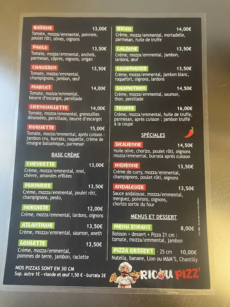 Menu_RICOU PIZZ_Fraisses_image_3