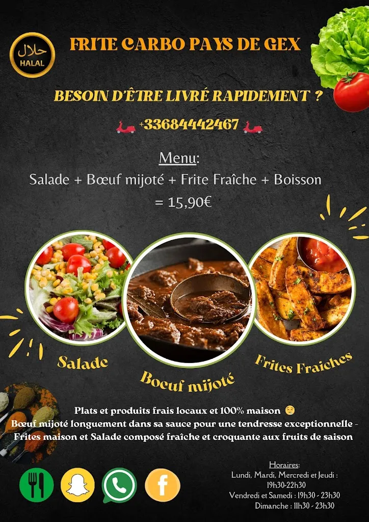 Menu_Frite Carbo’ Pays de Gex_Thoiry_image_2