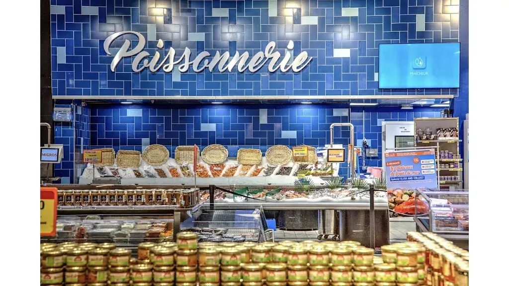 Migros France Poissonnerie restaurant in Thoiry