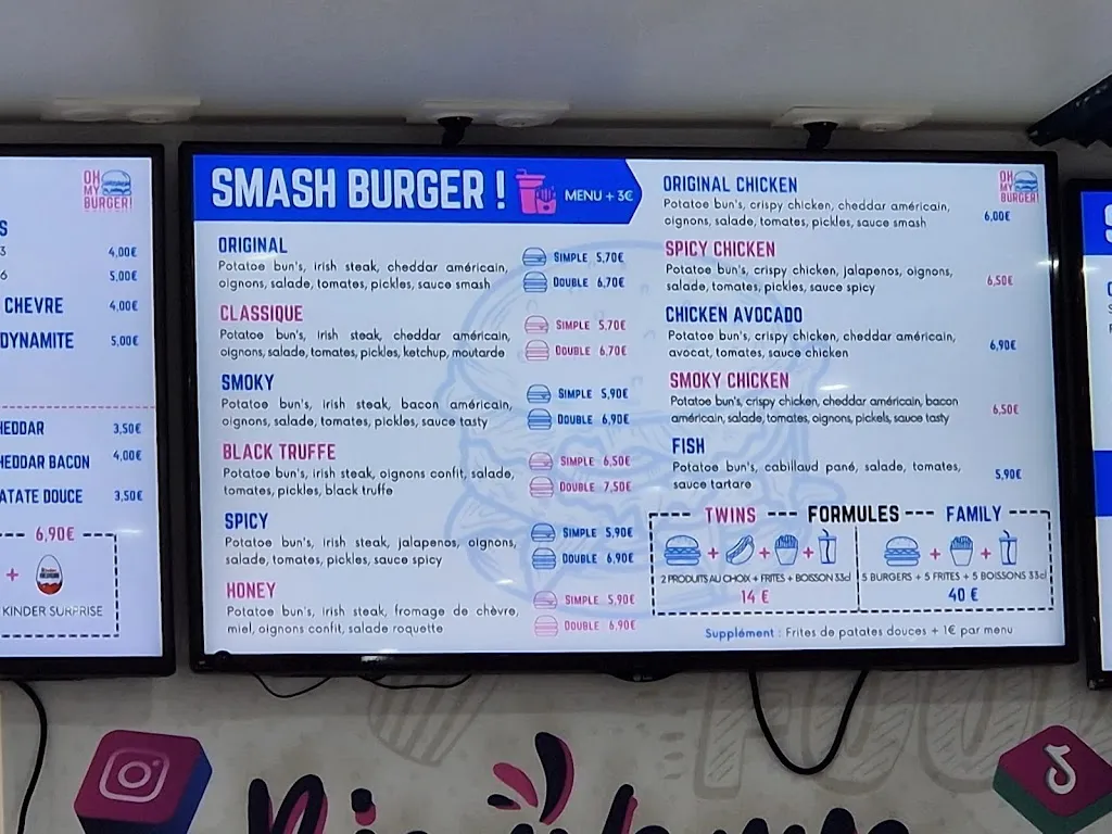 Menu_Oh My Burger !_Villepinte_image_3