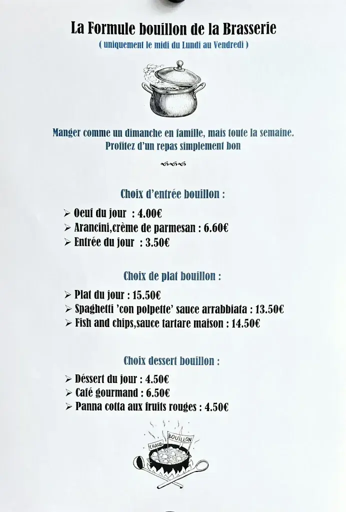 Menu_Restaurant La Brasserie_Villepinte_image_3