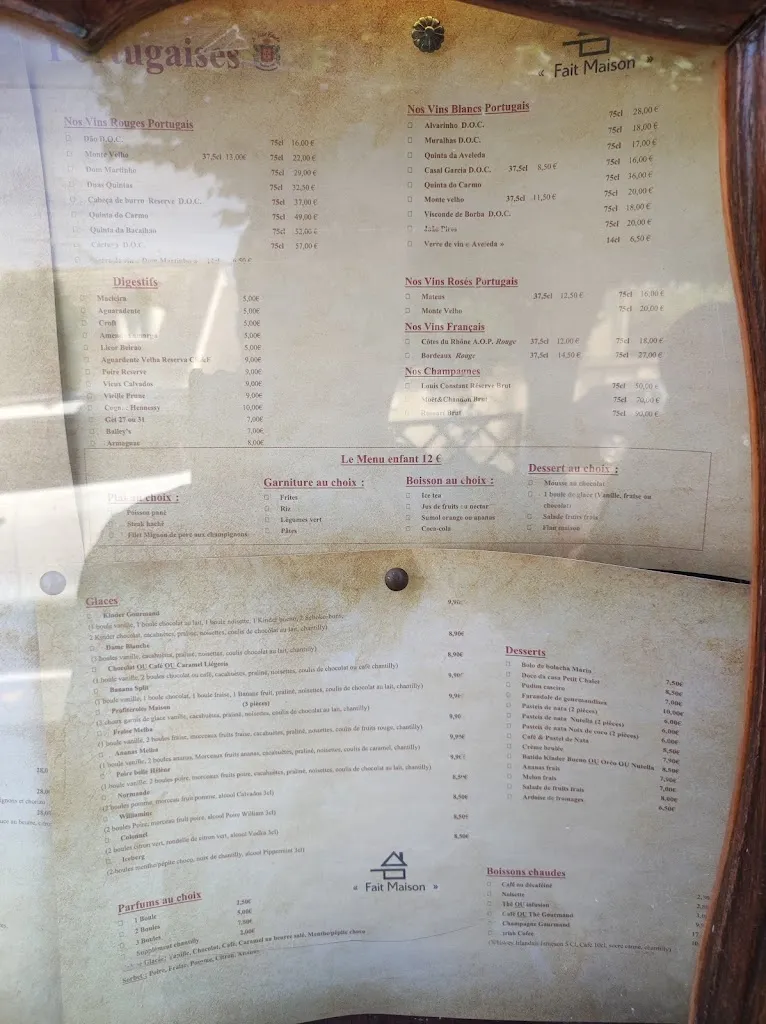 Menu_Le Petit Chalet_Villeparisis_image_2