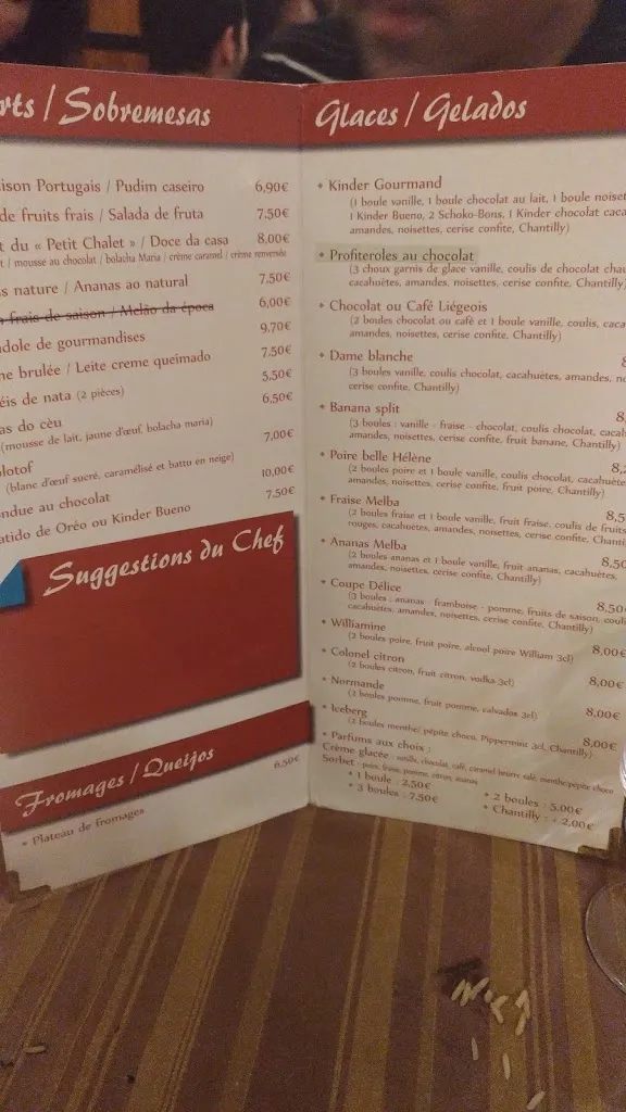 Menu_Le Petit Chalet_Villeparisis_image_3