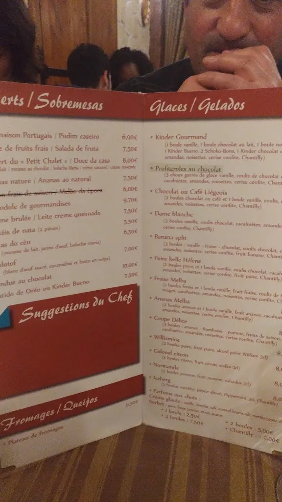 Menu_Le Petit Chalet_Villeparisis_image_4