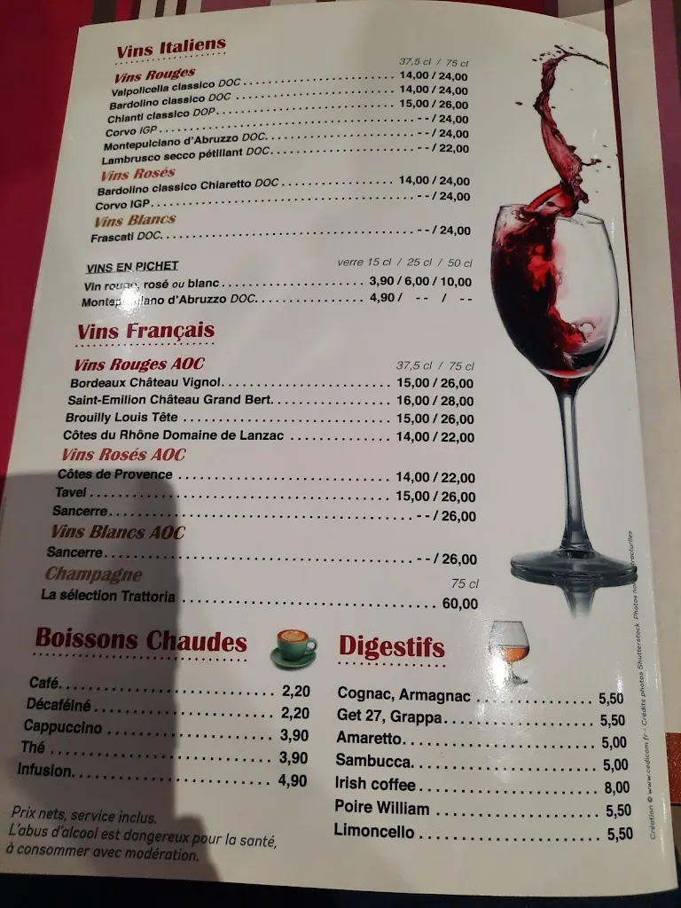 Menu_La Trattoria_Villeparisis_image_1