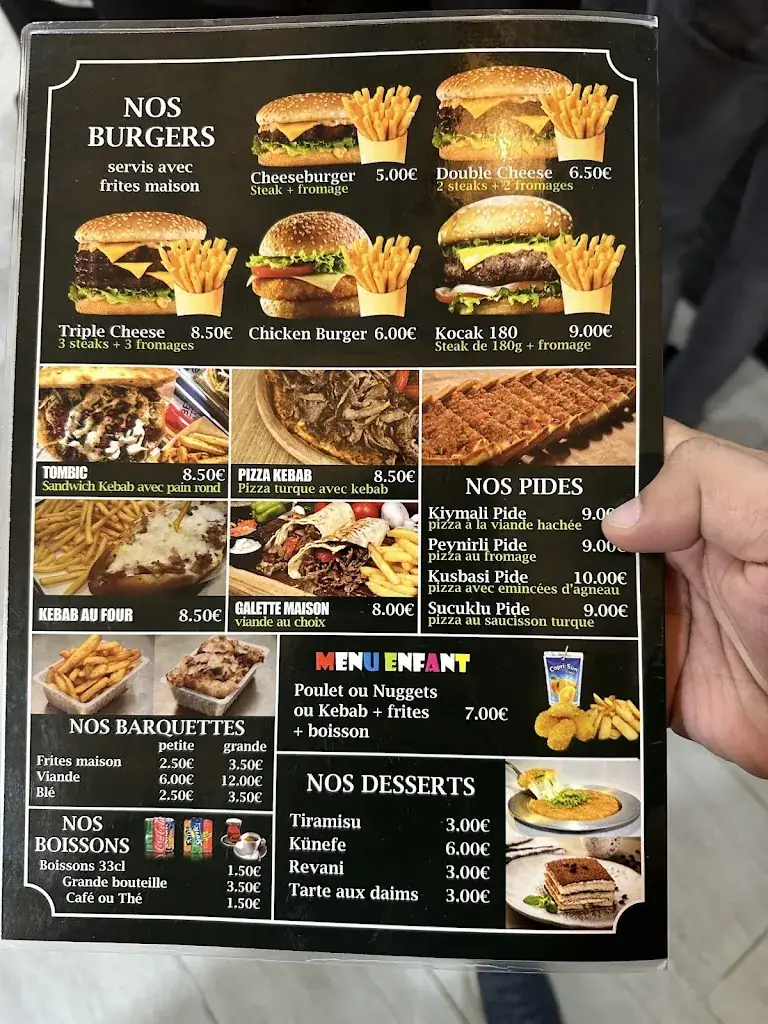 Menu_Restaurant Kocak Grill_Villeparisis_image_1