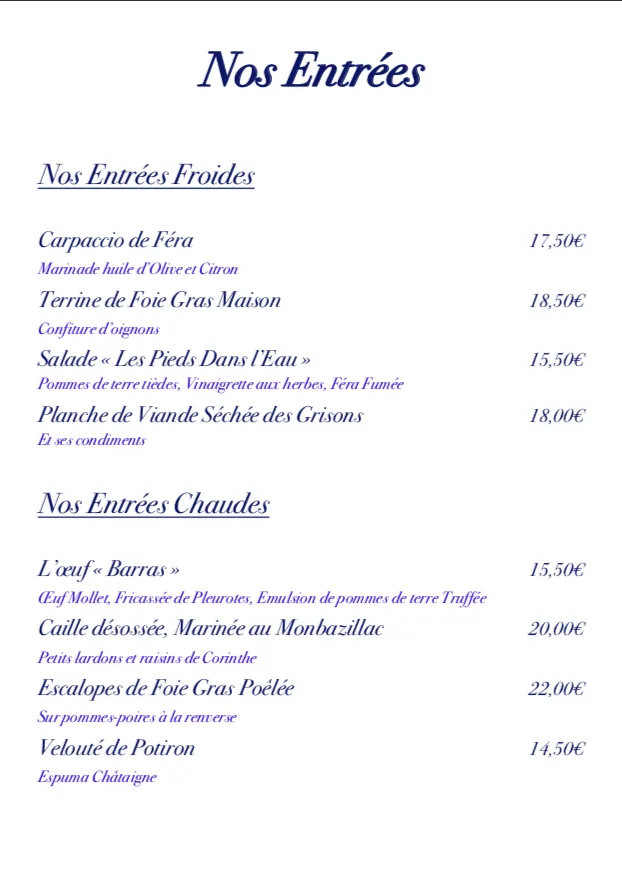 Menu_LES PIEDS DANS L'EAU_Anthy-sur-Léman_image_1