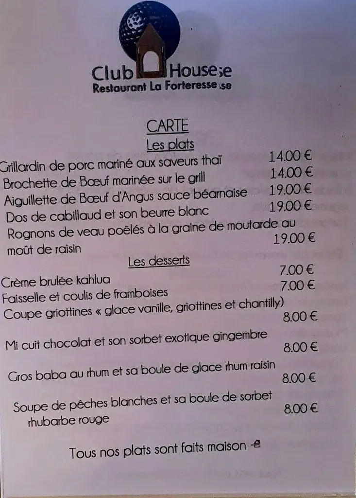 Menu_Restaurant La Forteresse_Thoury-Férottes_image_3
