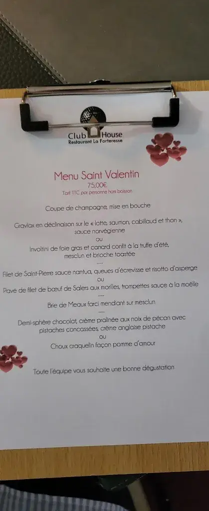 Menu_Restaurant La Forteresse_Thoury-Férottes_image_4