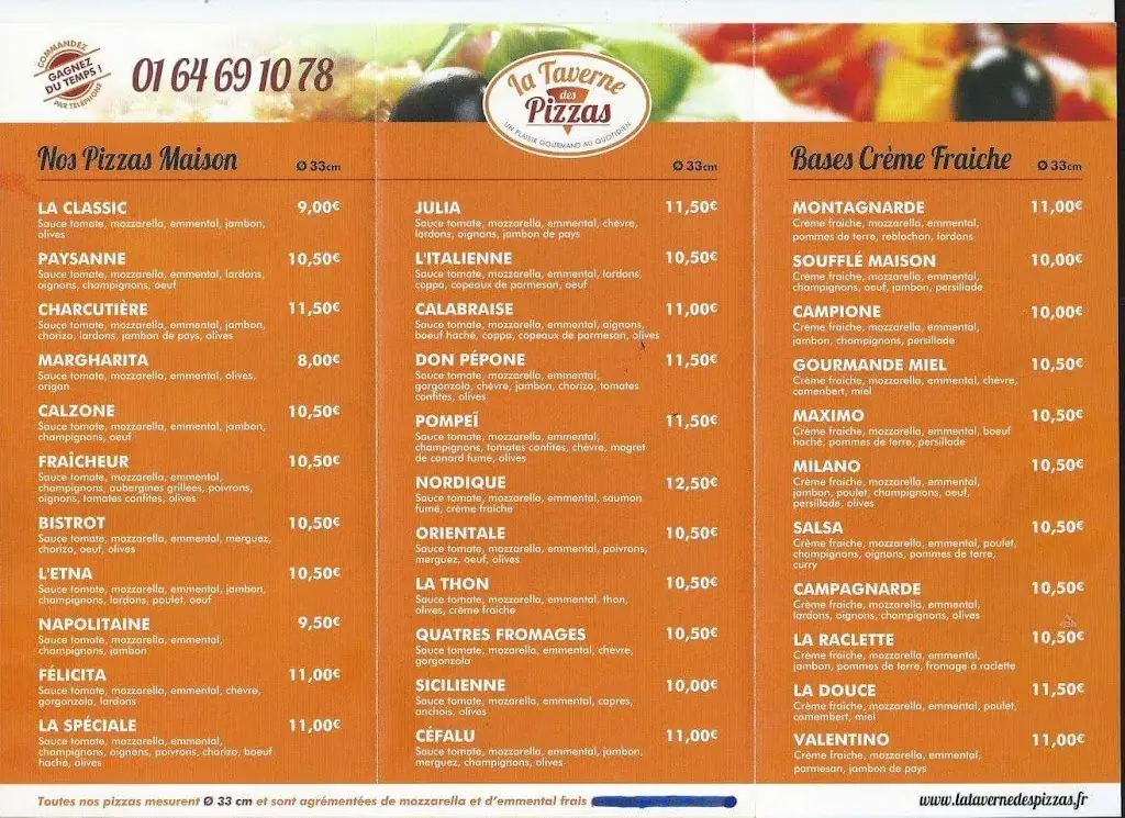 Menu_La Taverne des Pizzas_Vulaines-sur-Seine_image_3