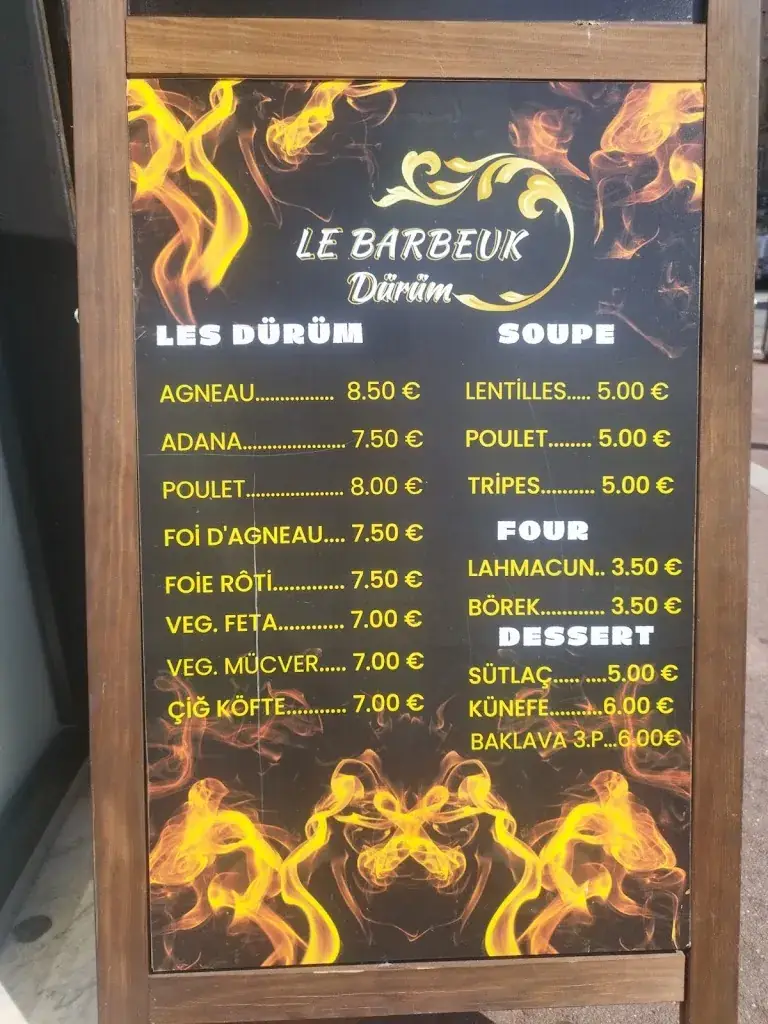 Menu_Le Barbeuk_Villeneuve-Saint-Georges_image_1