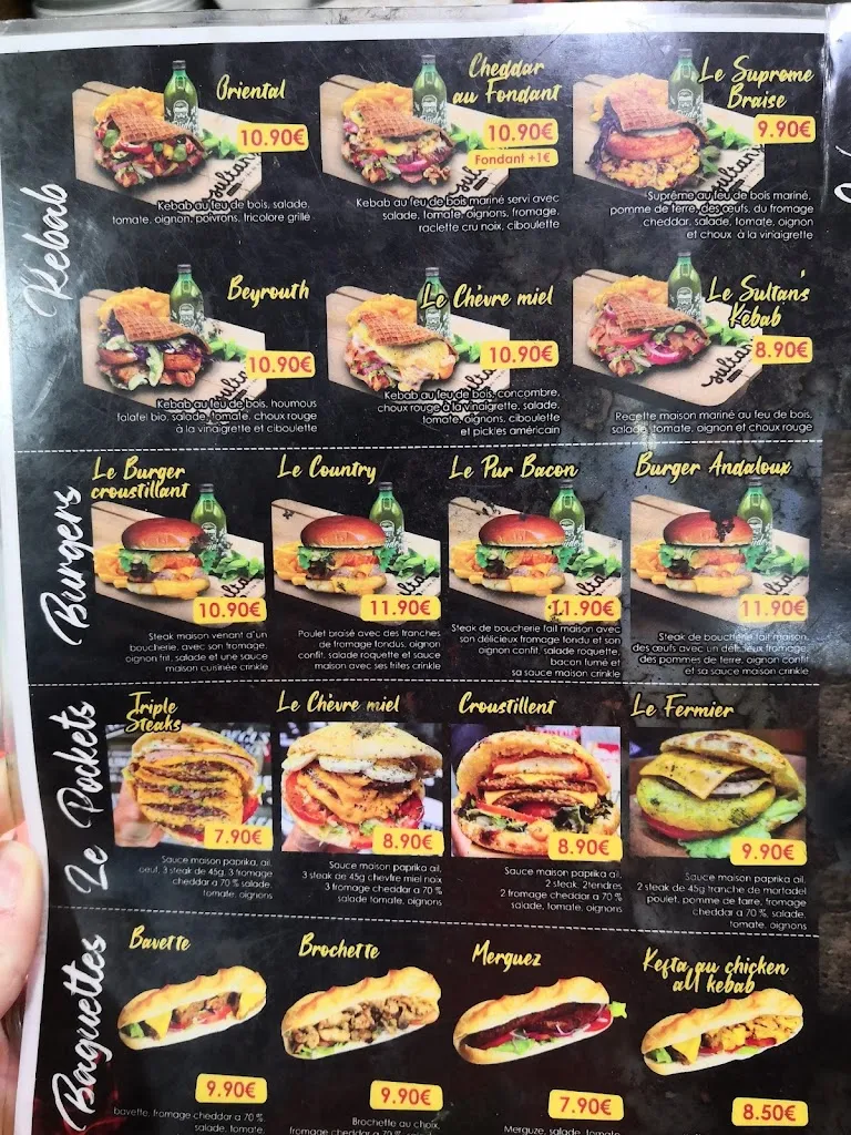 Menu_Sultan's_Villeneuve-Saint-Georges_imagen_2