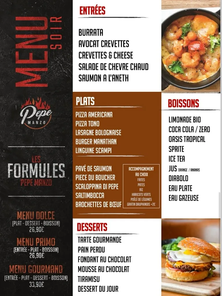 Menu_Restaurant Pepe Manzo  | Villeneuve-la-Garenne_Villeneuve-la-Garenne_image_4