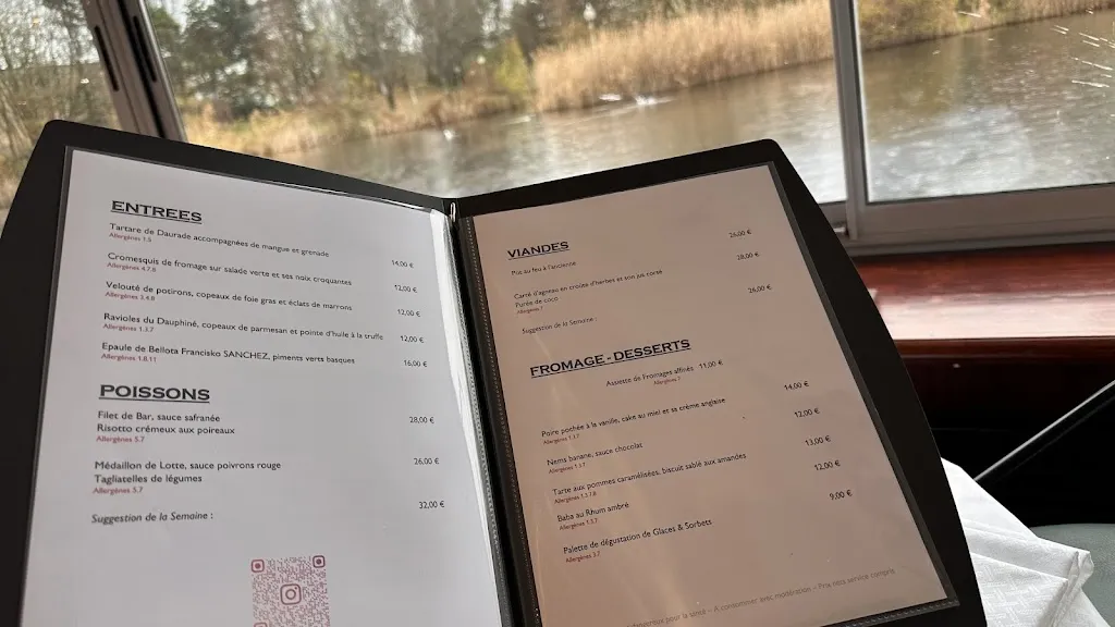 Menu_Restaurant Les Chanteraines_Villeneuve-la-Garenne_image_1
