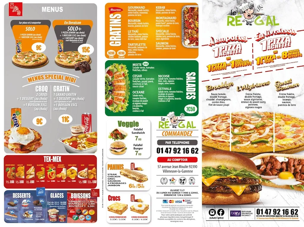 Menu_Le Régal_Villeneuve-la-Garenne_image_1