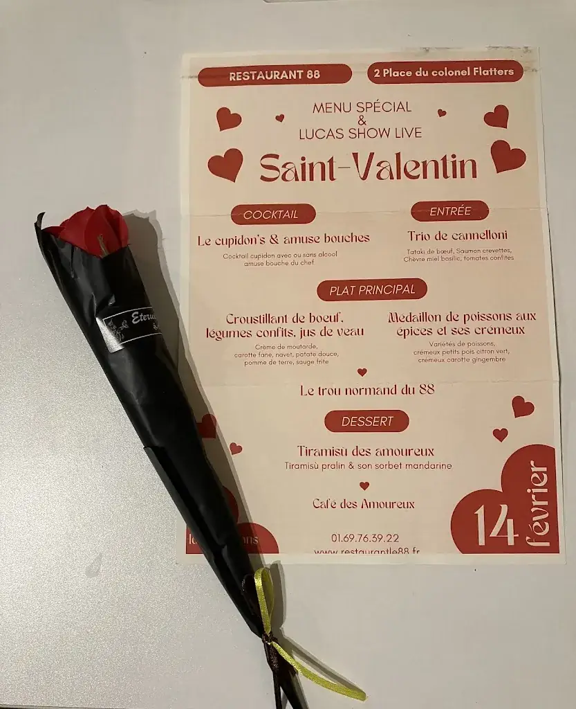 Menu_Le 88_Wissous_image_1