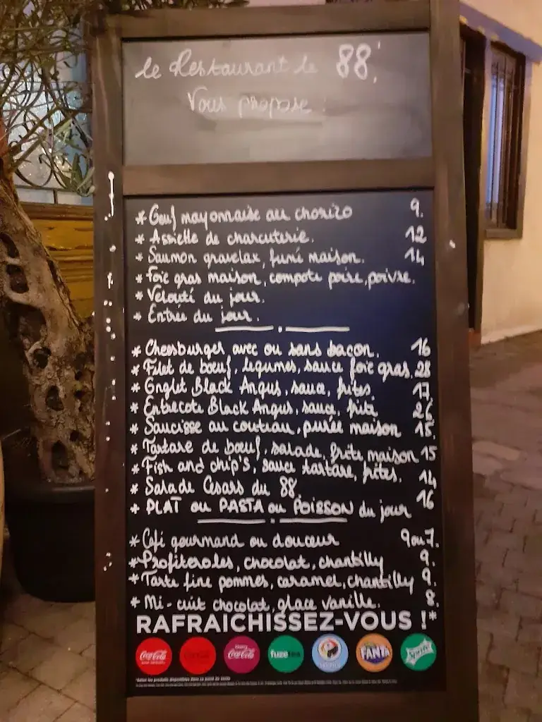 Menu_Le 88_Wissous_image_2