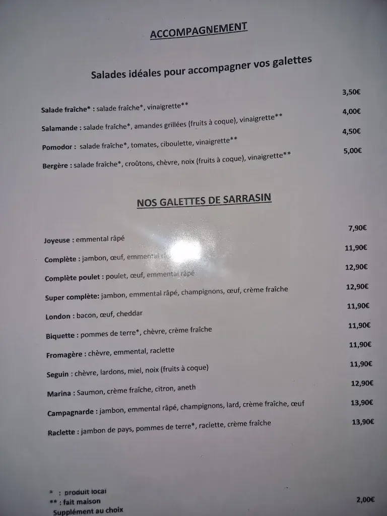 Menu_La Chaumiere_Wissous_image_2